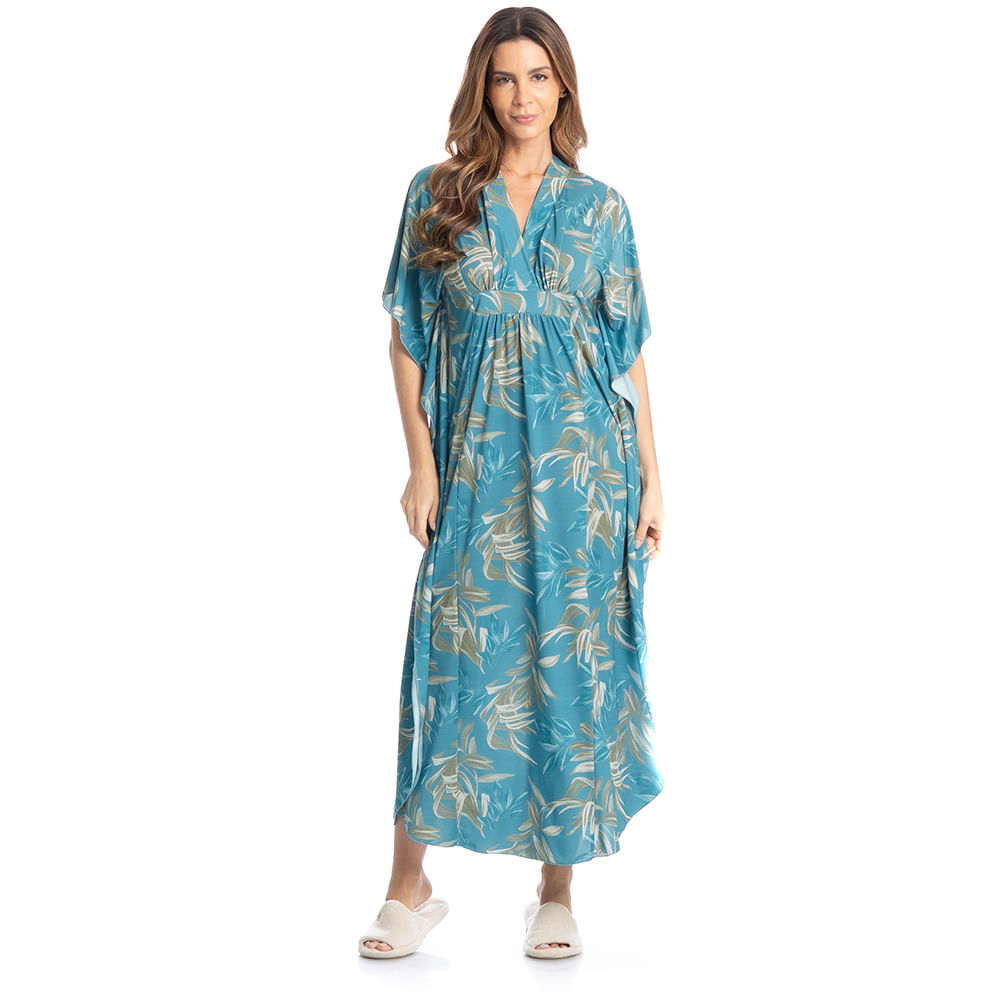 Kaftan Feminino Longo Patricia - Imagem 3 - Mobile