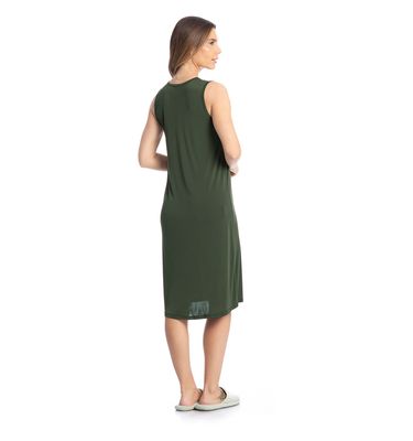 Camisão Médio Regata Com Renda Amanda - Imagem 4 - Mobile