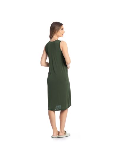 Camisão Médio Regata Com Renda Amanda - Imagem 4 - Desktop