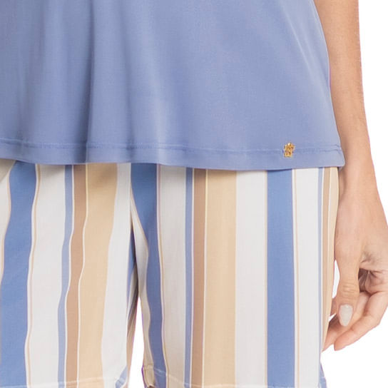 Pijama Feminino Shortão Paola - Imagem 5 - Mobile