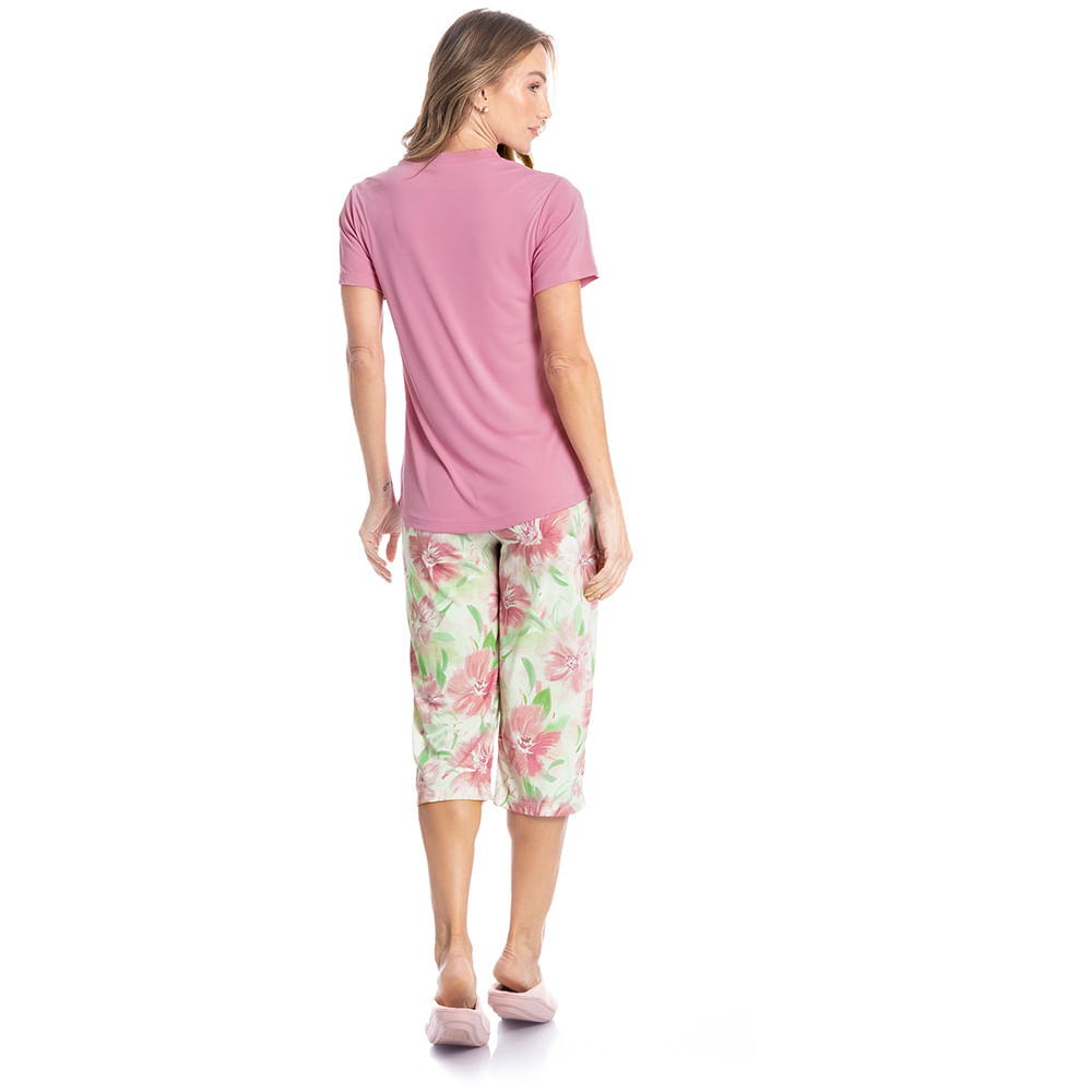 Pijama Feminino Pescador Julia - Imagem 4 - Mobile