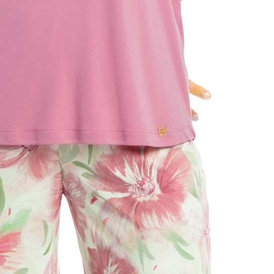 Pijama Feminino Pescador Julia - Imagem 5 - Mobile