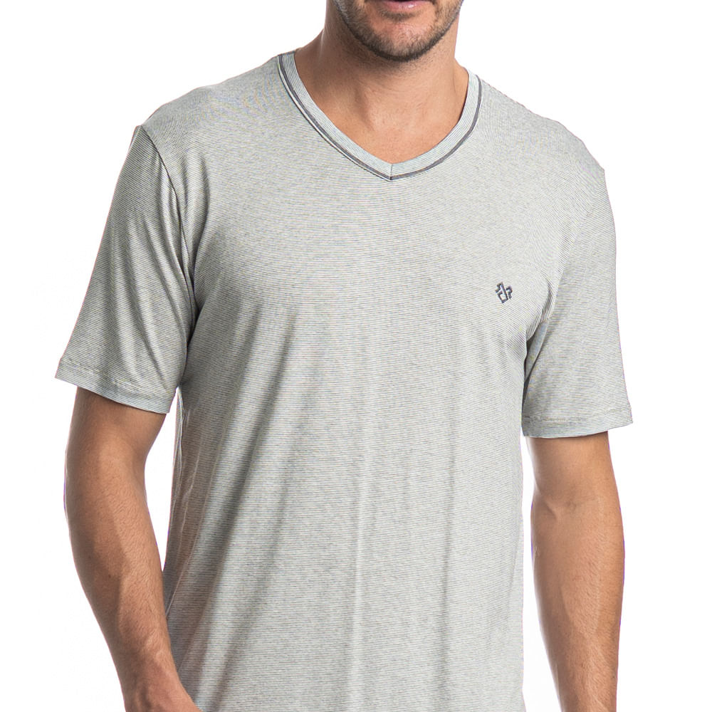 Pijama Masculino Curto Henrique Tombini - Imagem 5 - Mobile