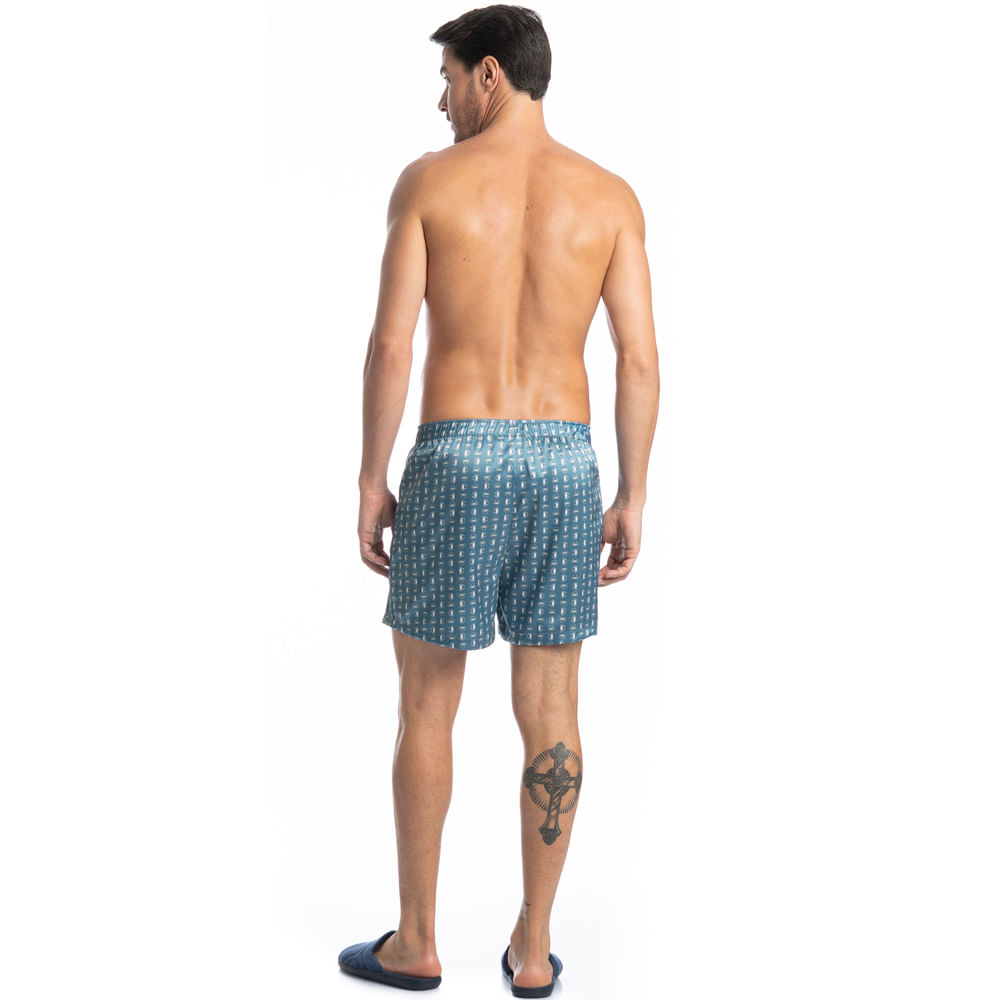 Boxer Masculina Estampada Enzo Tombini - Imagem 4 - Mobile