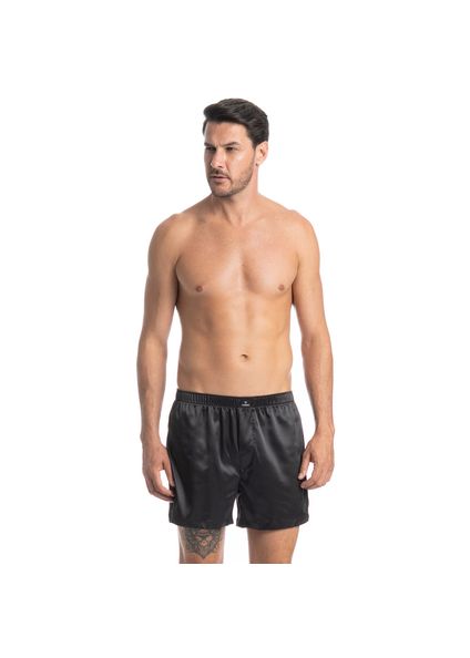 Boxer Masculina Enzo Tombini Preto - Imagem 1