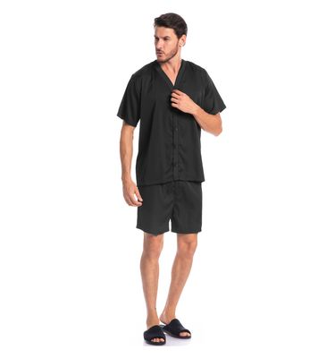 Pijama Masculino Curto Americano Enzo Tombini - Imagem 3 - Mobile