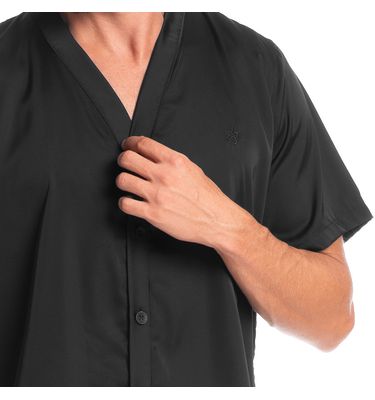 Pijama Masculino Curto Americano Enzo Tombini - Imagem 5 - Mobile