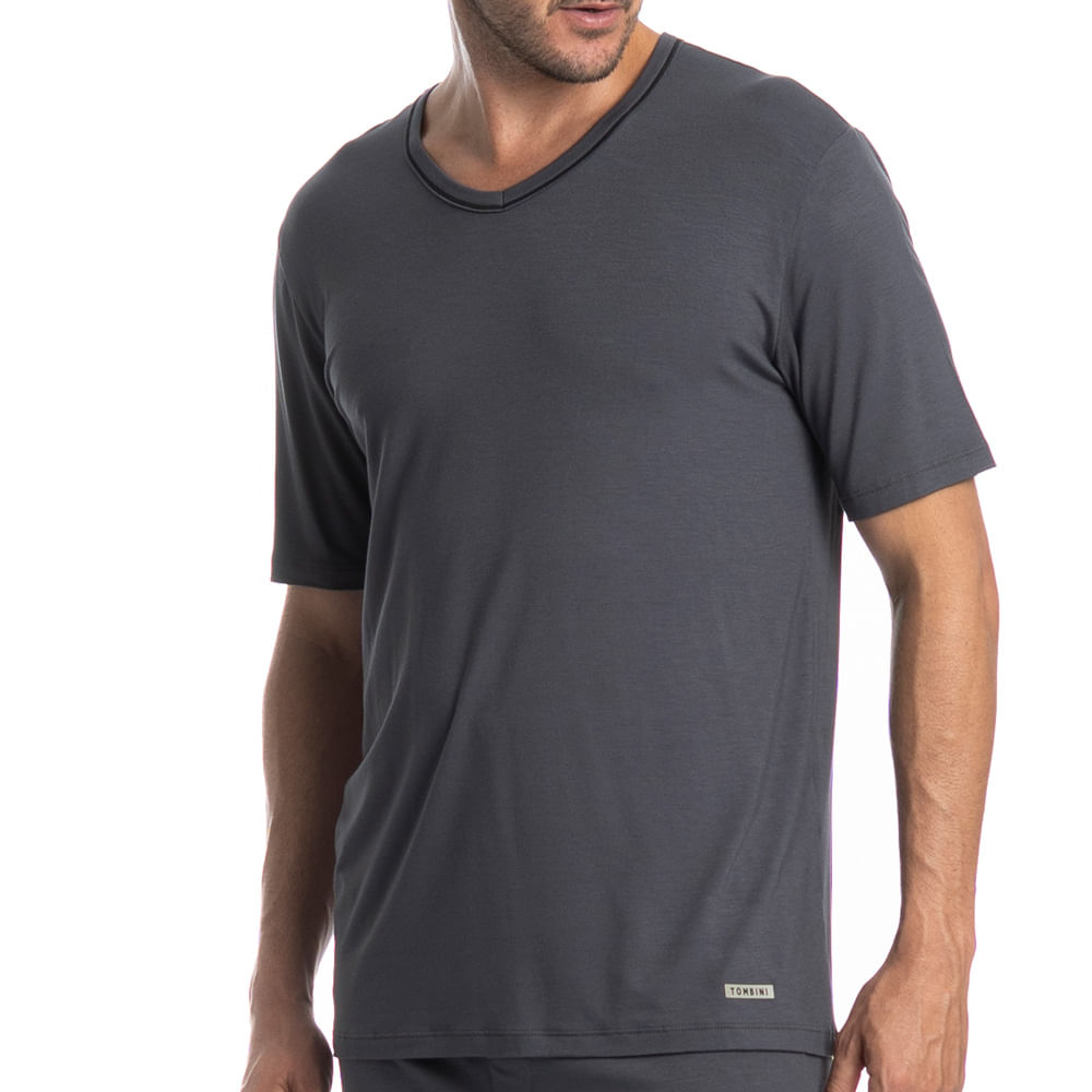 Pijama Masculino Curto Pietro Tombini - Imagem 5 - Mobile