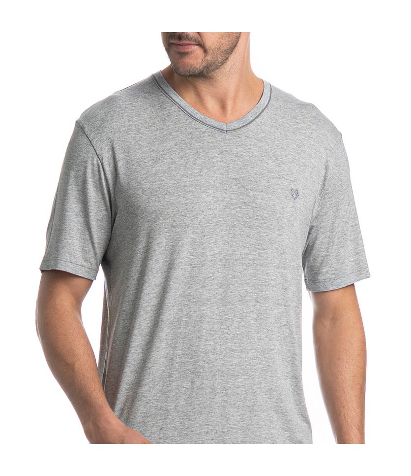 Pijama Masculino Curto Lorenzo Tombini - Imagem 5 - Desktop