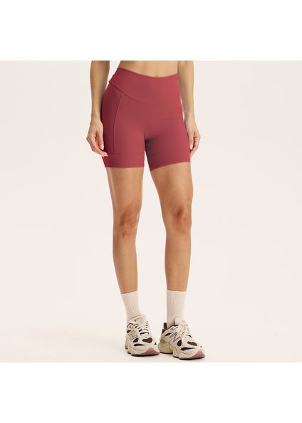 Shorts Médio Comfort Shape Com Bolso Core Power Vivame Rosa - Imagem 1