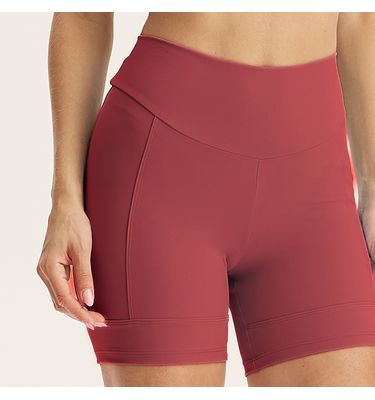 Shorts Médio Comfort Shape Com Bolso Core Power Vivame - Imagem 5 - Mobile