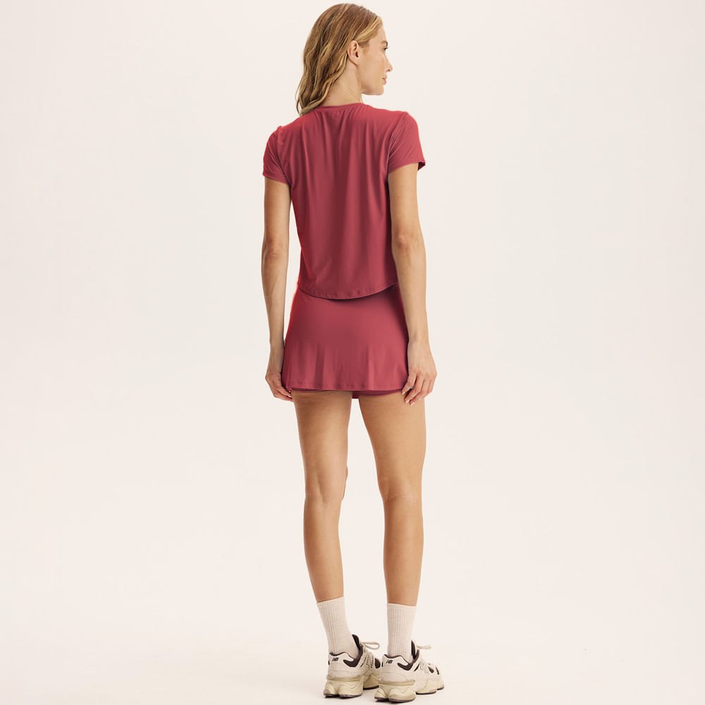 Short Saia Basic Dry-move Core Vivame - Imagem 4 - Mobile