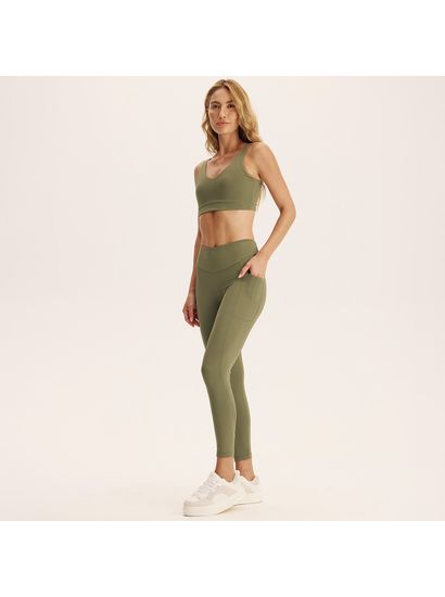 Calça Legging Comfort Shape Com Bolso Core Vivame - Imagem 3 - Desktop