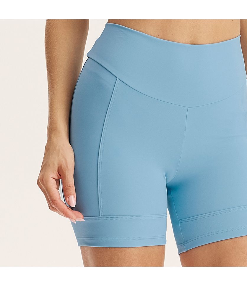Shorts Médio Comfort Shape Com Bolso Core Vivame - Imagem 5 - Desktop
