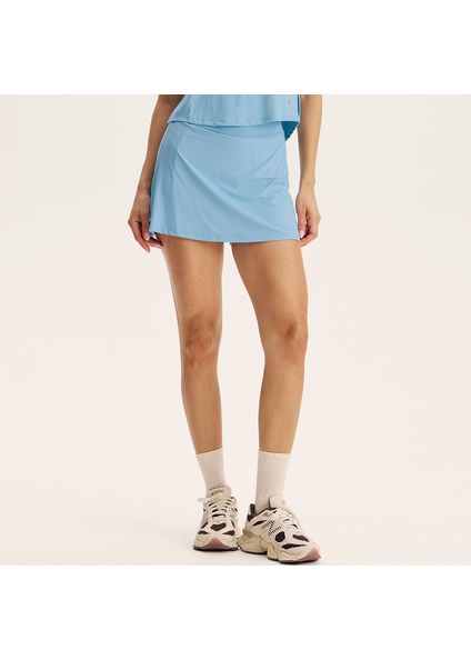 Short Saia Basic Dry-move Core Vivame Azul - Imagem 1