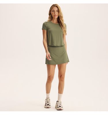 Short Saia Basic Dry-move Core Vivame - Imagem 3 - Mobile