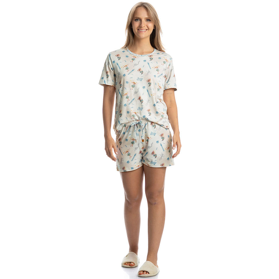 Pijama Curto Sininho - Imagem 3 - Mobile