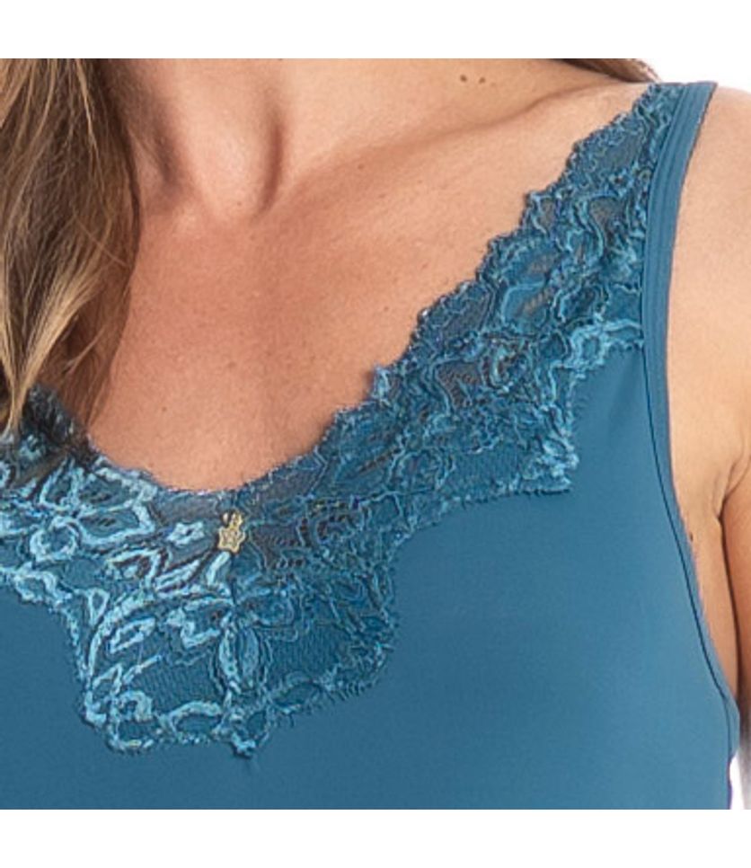 Camisola Com Renda Biba - Imagem 5 - Desktop
