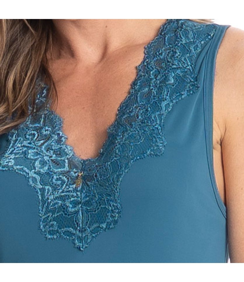 Camisão Médio Regata Biba - Imagem 5 - Desktop