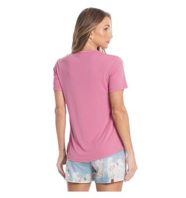 Pijama Curto Feminino La Villa - Imagem 2 - Mobile