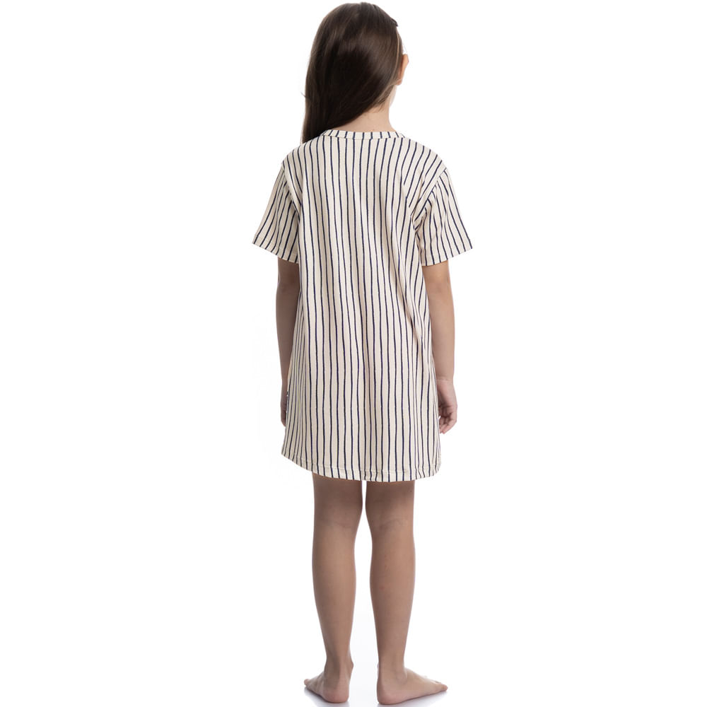 Camisão Curto Infatil Sailor Dogs - Imagem 4 - Mobile