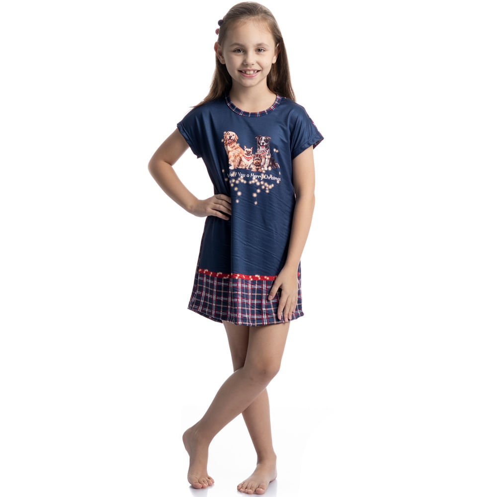 Camisão Curto Infantil Jolly - Imagem 3 - Mobile