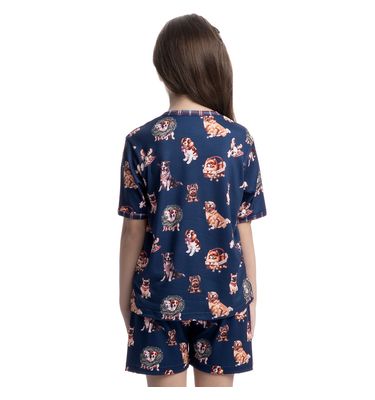 Pijama Curto Infantil Unissex Jolly - Imagem 2 - Mobile