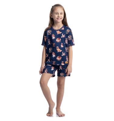 Pijama Curto Infantil Unissex Jolly - Imagem 3 - Mobile