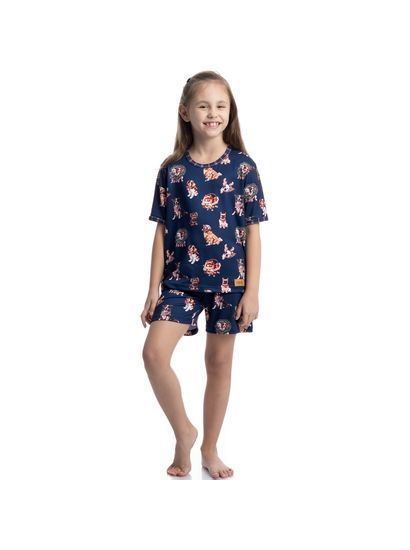 Pijama Curto Infantil Unissex Jolly - Imagem 3 - Desktop
