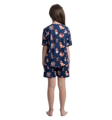 Pijama Curto Infantil Unissex Jolly - Imagem 4 - Mobile