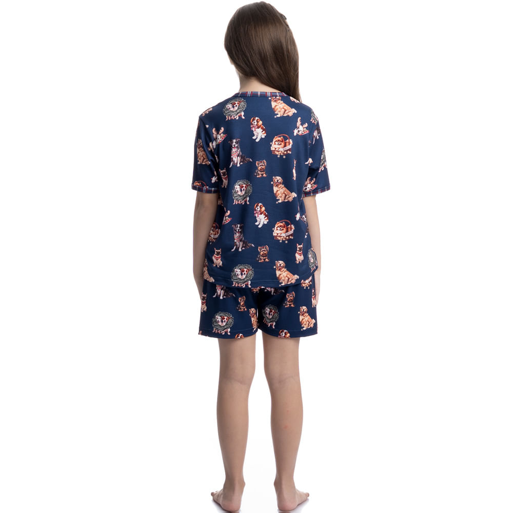 Pijama Curto Infantil Unissex Jolly - Imagem 4 - Mobile