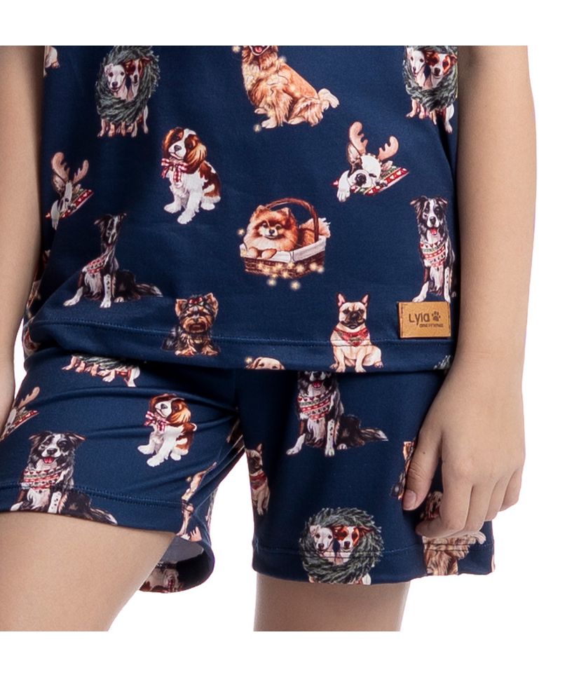 Pijama Curto Infantil Unissex Jolly - Imagem 5 - Desktop