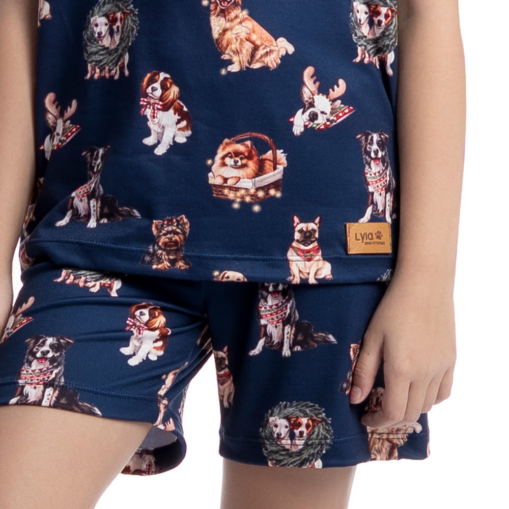 Pijama Curto Infantil Unissex Jolly - Imagem 5 - Mobile