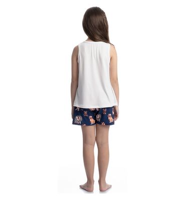 Pijama Infantil Curto Regata Jolly - Imagem 4 - Mobile