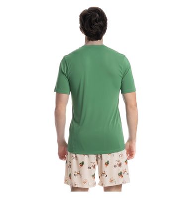 Pijama Masculino Curto Vira Latas Tombini - Imagem 2 - Mobile