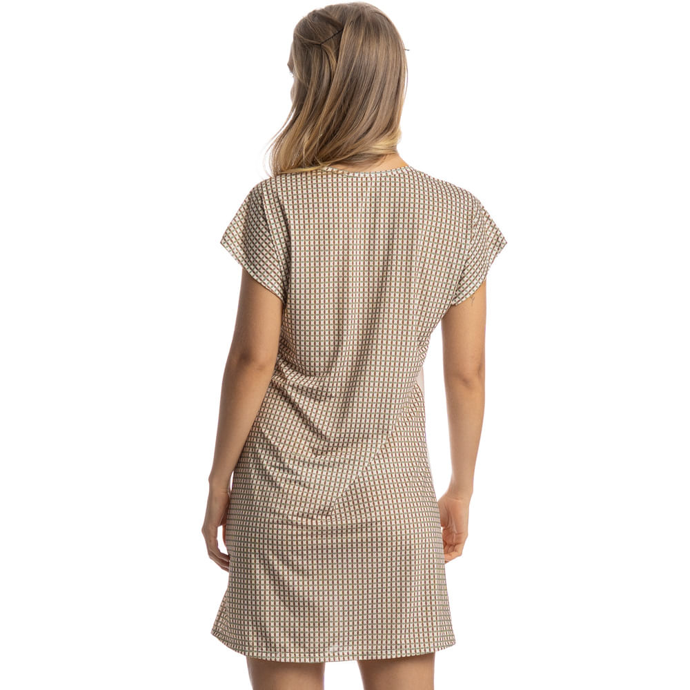 Camisão Curto Vira Latas Branco - Imagem 2
