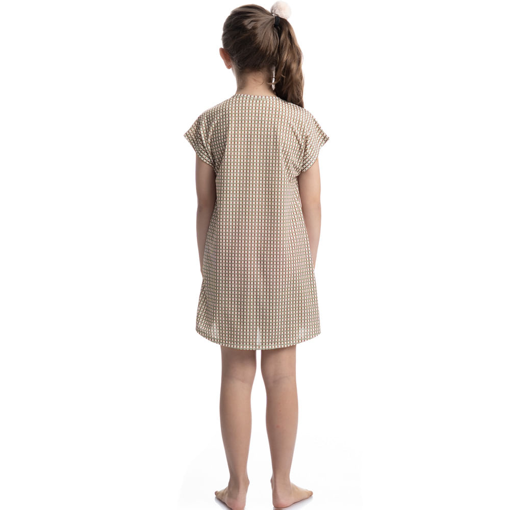 Camisão Curto Infantil Vira Latas - Imagem 4 - Mobile
