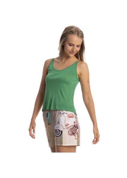 Short Doll Vira Latas Branco - Imagem 1