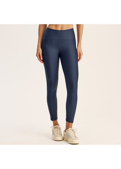 Calça Legging Perfect Shape Crop Cardio Azul-marinho - Imagem 1