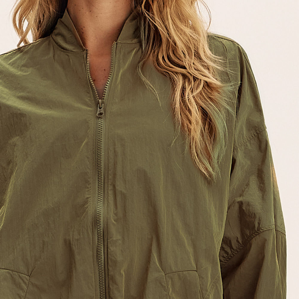 Jaqueta Bomber Com Bolso Powerline Vivame - Imagem 5 - Mobile