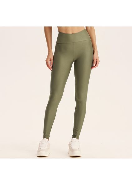 Calça Legging Perfect Shape Glow Color Vivame Verde - Imagem 1