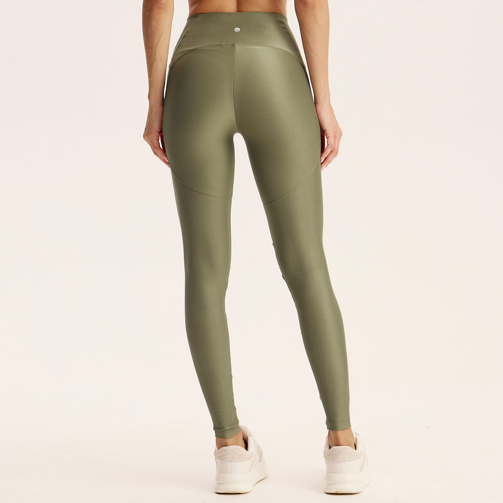 Calça Legging Perfect Shape Glow Color Vivame Verde - Imagem 2