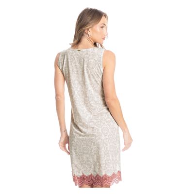 Camisão Regata Com Renda Vênus - Imagem 2 - Mobile