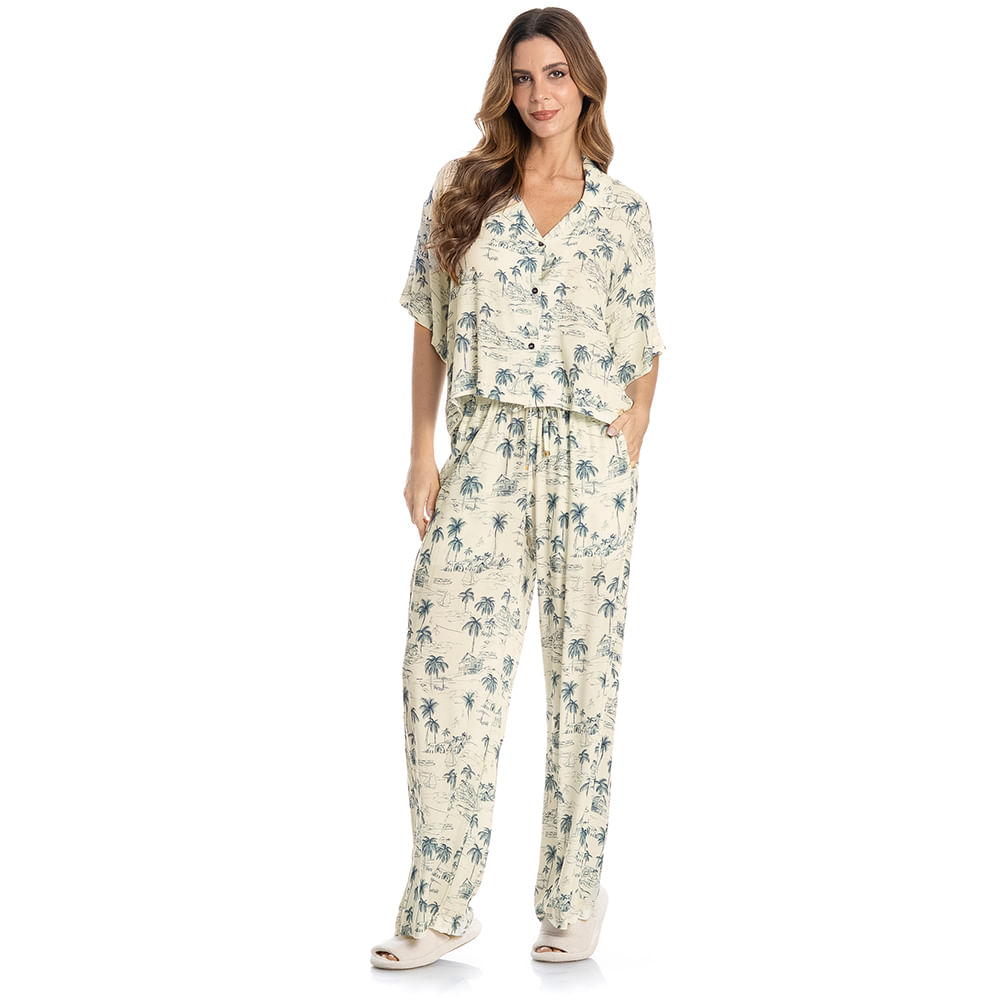 Conjunto Feminino Longo Summer - Imagem 3 - Mobile