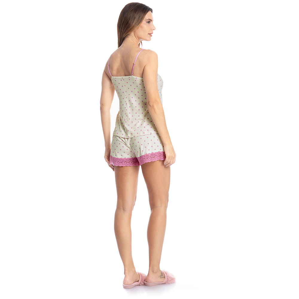 Short Doll Com Renda Maria - Imagem 4 - Mobile