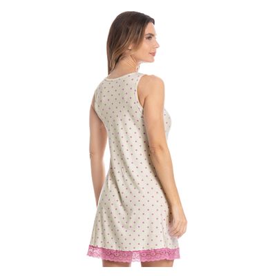 Camisão Feminino Regata Com Renda Maria - Imagem 2 - Mobile