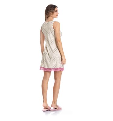 Camisão Feminino Regata Com Renda Maria - Imagem 4 - Mobile