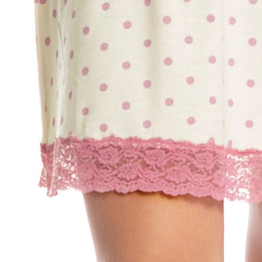 Camisão Feminino Regata Com Renda Maria - Imagem 5 - Mobile