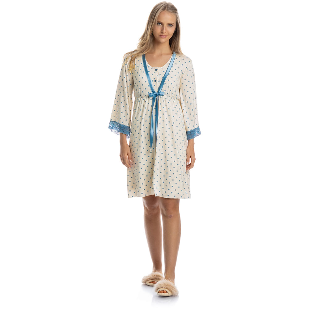 Robe Curto Feminino Maria - Imagem 3 - Mobile