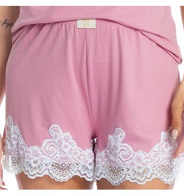 Short Doll Com Renda Paula - Imagem 5 - Mobile